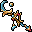 Mão esquerda: Ultimate Insanity Wand S
